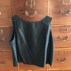 LAST CHANCE: INC black silk shell